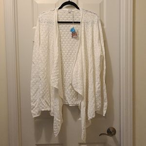 Johnny Was Selah Draped Cardigan Size XL